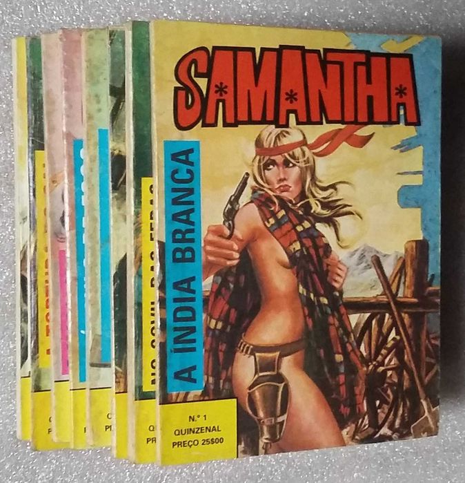 BD Erótica- Samantha - coleção completa