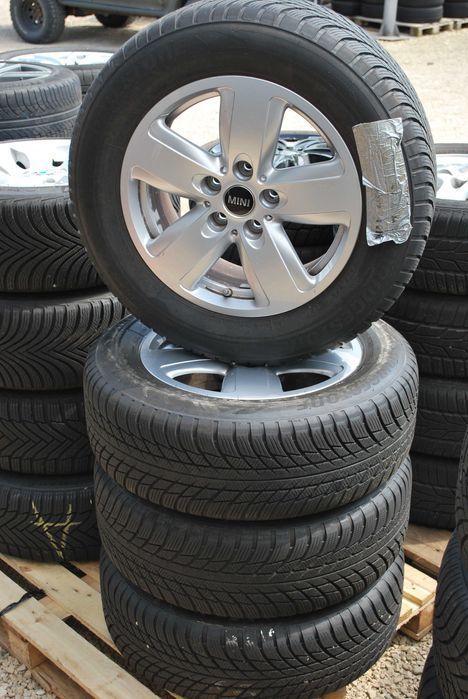 Koła 205 65 R16 5x112 Alufelgi + zima 7mm Mini BMW Audi 66.6 ET41 7J