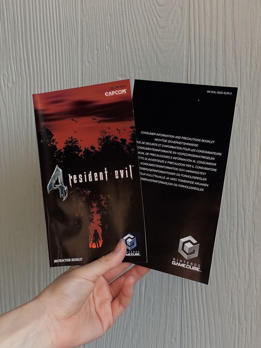 Resident Evil 4 для Nintendo GameCube (PAL) – повний комплект