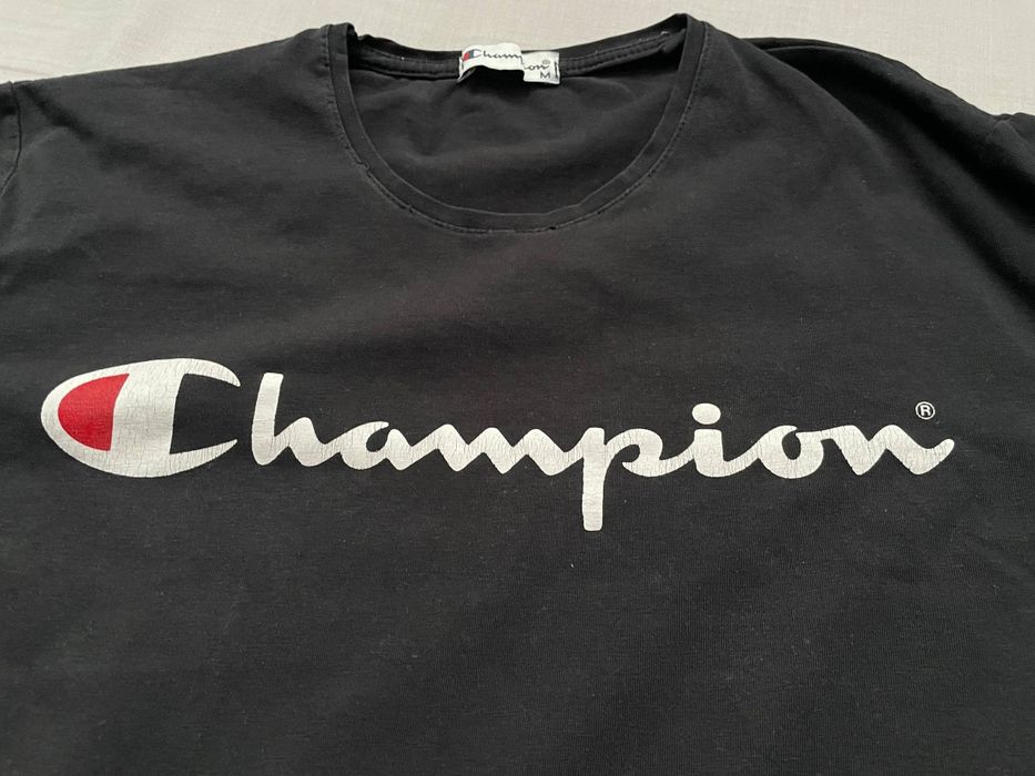 hampion футболка чорна