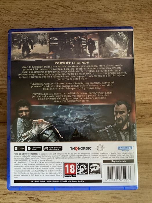 Gothic 1 Remake PS5