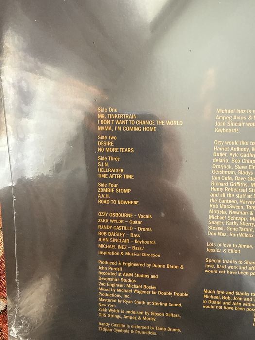 Вінілова платівка Ozzy Ozbourne 2LP