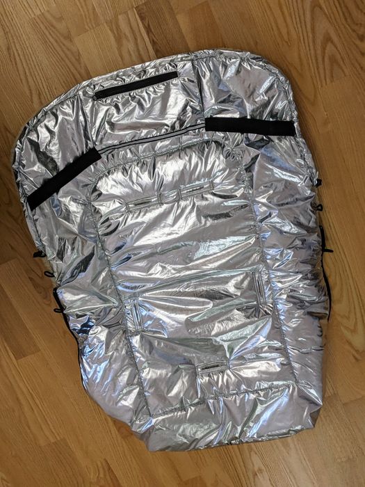 Зимовий конверт, сірого кольору