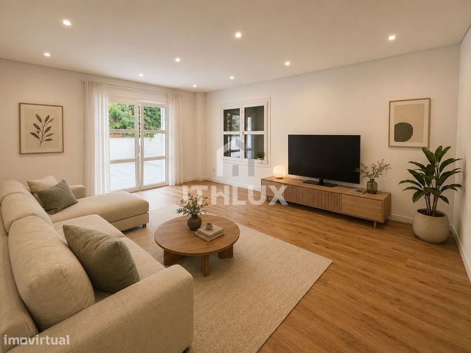 Apartamento T2 com Suíte e Terraço Privativo de 60 m² — Urbanização Ca