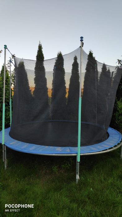 Trampolina duza stan dobry