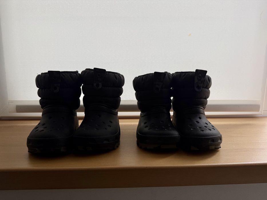 Продам дітячи зимові чоботи Crocs