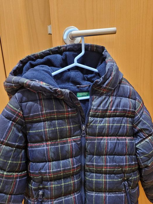 Kispo / Casaco azul inverno Benetton