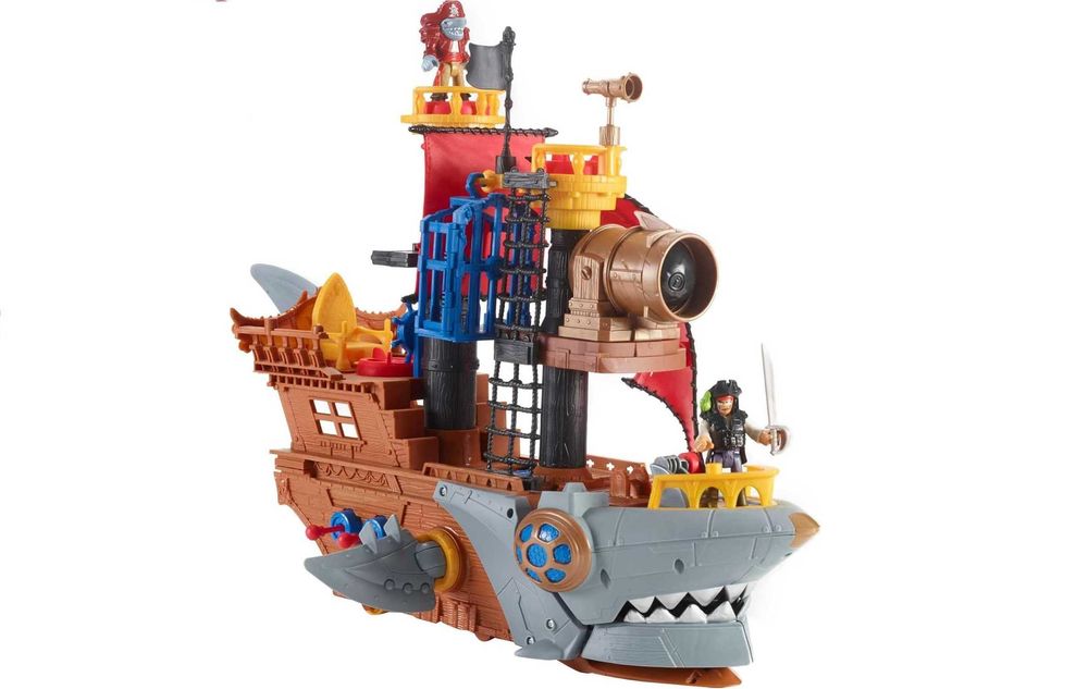 Корабель піратів Fisher-Price Shark Bite Укус акули