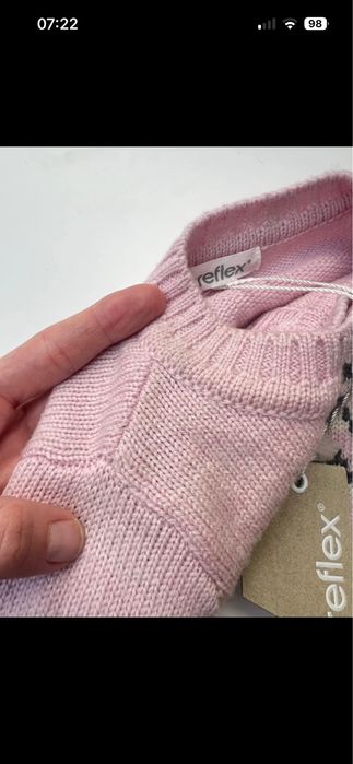 Kombinezon czapka i butki Reflex 68 100% merino