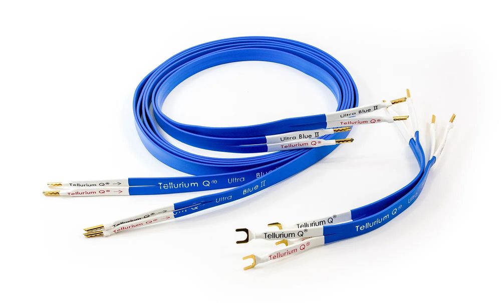 Tellurium Q ULTRA BLUE II - Kabel głośnikowy 2x1m Wszystkie długości
