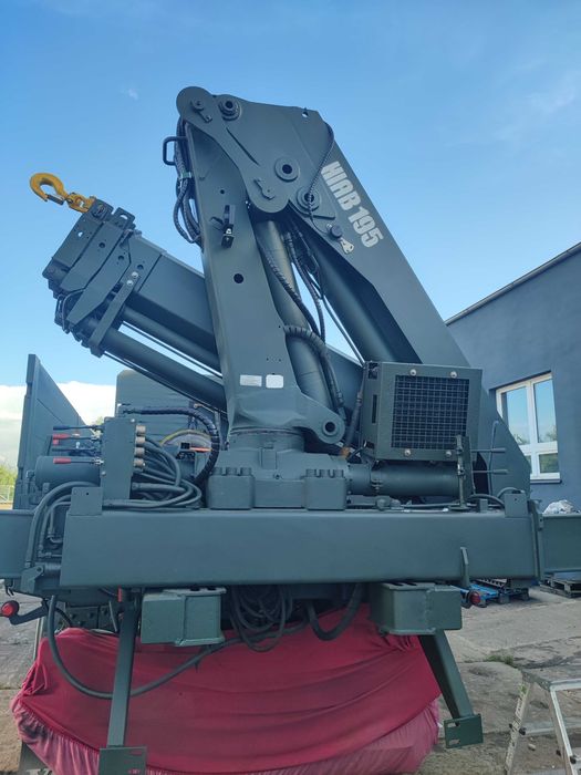 HDS Hiab 195 żuraw diagram udźwigu części
