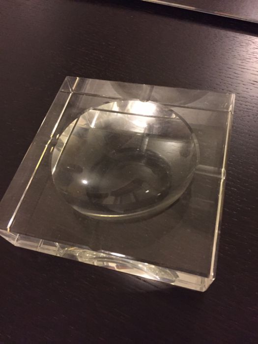 Cinzeiro e Isqueiro CRISTAL NOVO