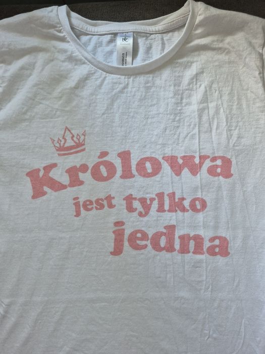 Koszulka damska  M/L (Królowa jest tylko jedna)