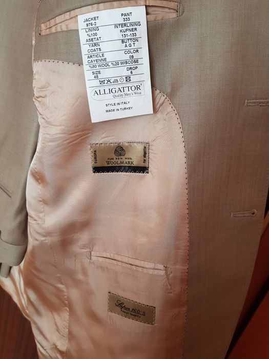 Продам новий чоловічий костюм , розмір 48