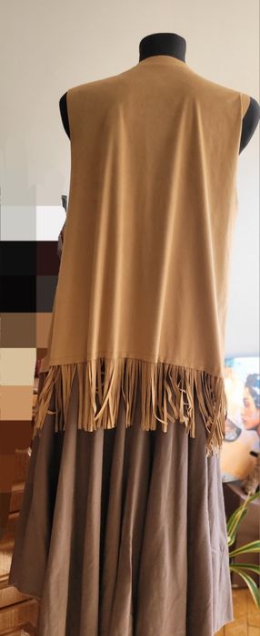 Kamizelka, narzuta, boho, etno