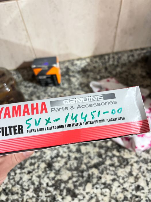 Filtro de ar original Yamaha FZ6/Fazer