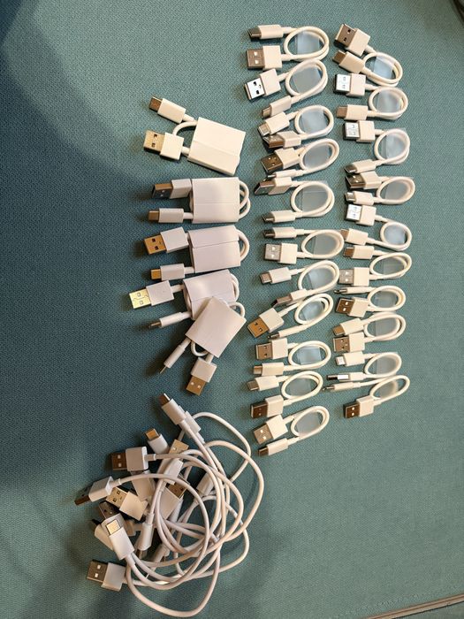 Нові USB → Type-C кабелі — 35 штук