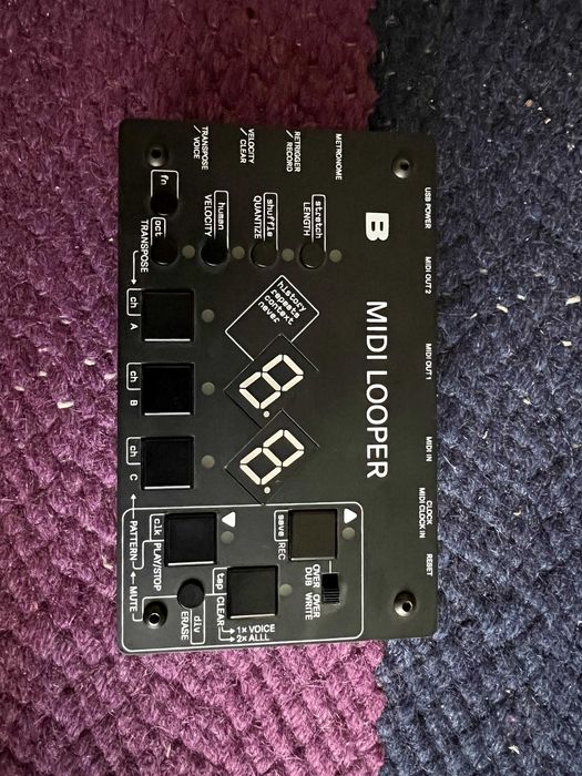 Bastl Midi Looper - Loops com midi