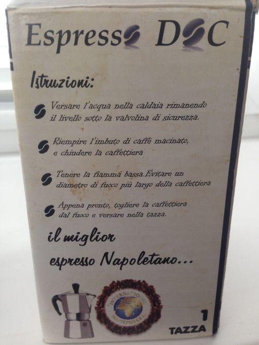 Кавоварка нова італійська