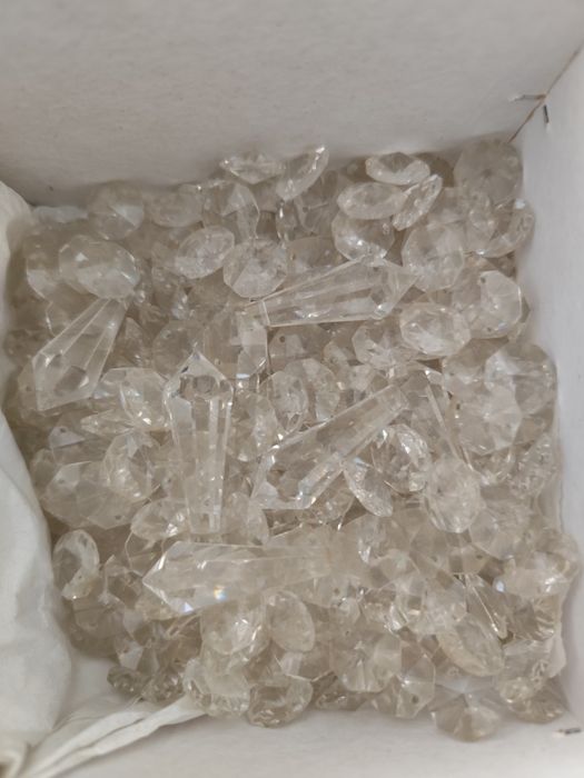 Pedras em vidro cristal para candeeiro