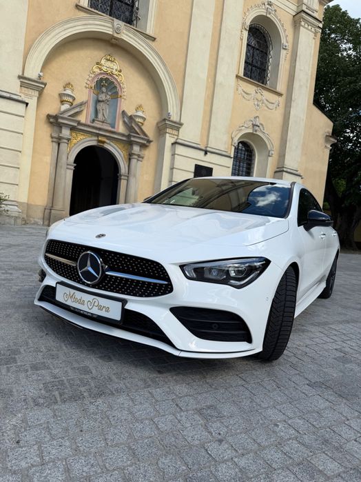 Wynajem auta do ślubu Mercedes Cla Amg