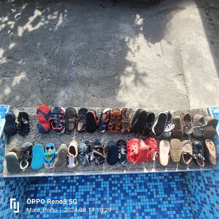 Calçado bebé verão