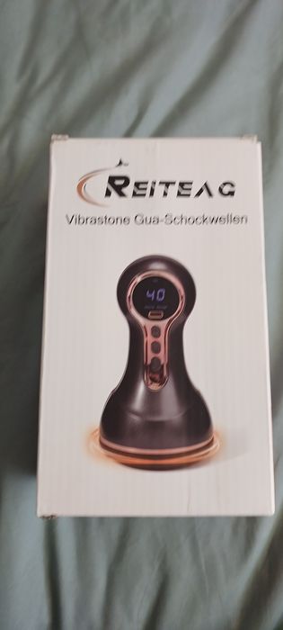 Портативний ручний масажер Reiteag Vibrastone Gua-Schockwellen,