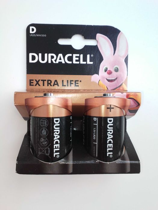 Батарейки Duracell розмір D (LR 20) оригінал