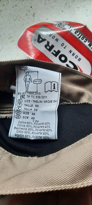 Spodnie robocze 121-125 EU-64