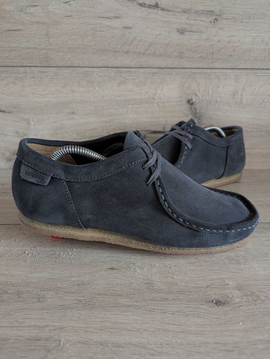 Замшевые мокасины Кларкс Clark’s Wallabee 8,5 G 42-43 р 28 см