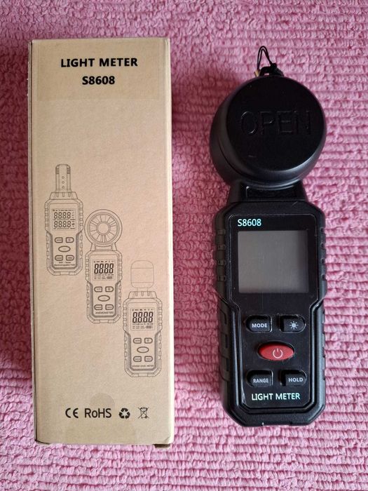 Medidor de intensidade de luz - fotómetro