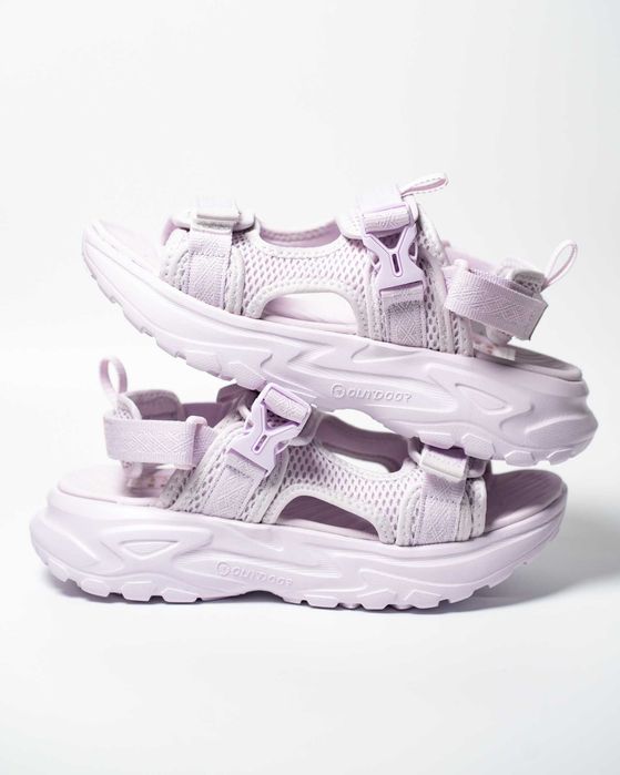 Женские сандалии Xtep Sandals Purple фиолетовые (2 цвета) Оригинал