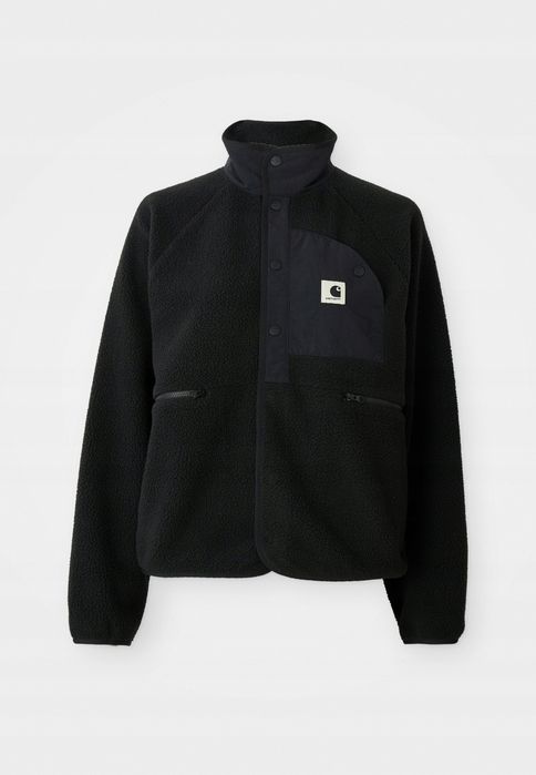 Carhartt 40 L Kurtka Damska Czarna Polar Wip Flynn Oversize D2420