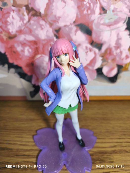 Figurka Nino Nakano Go Tobun No Hanayome Muñeco Anime