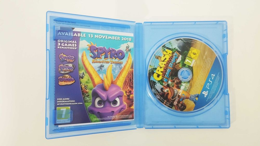 PS4 - Crash Bandicoot N-Sane Trilogy - 3 Jogos em 1