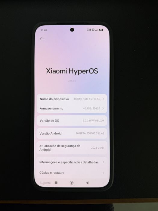 Redmi NOTE PRO 15 5G