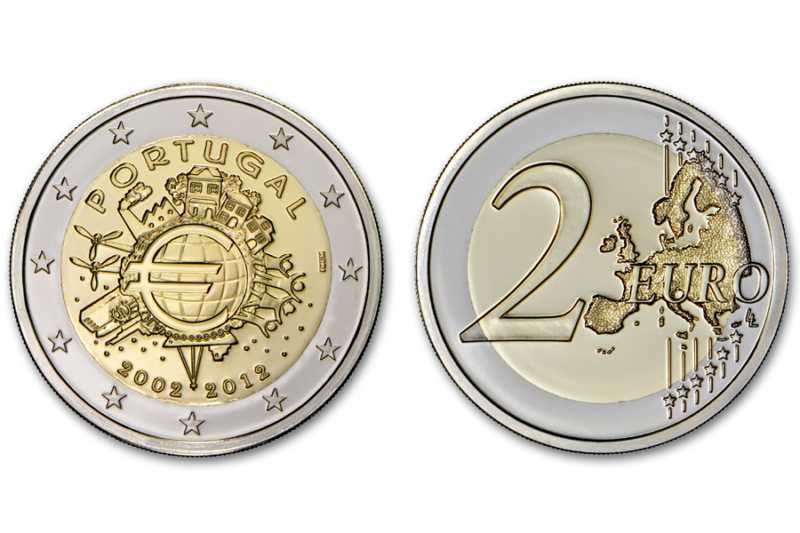 BNC 2€ – 10 anos do Euro – 2012