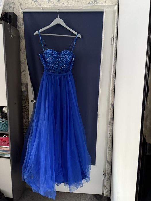 Suknia Balowa Tiulowa Chabrowa Damska