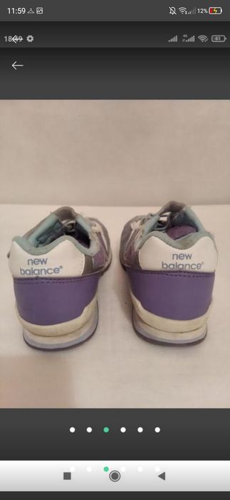 Фирменные кроссовки new balance