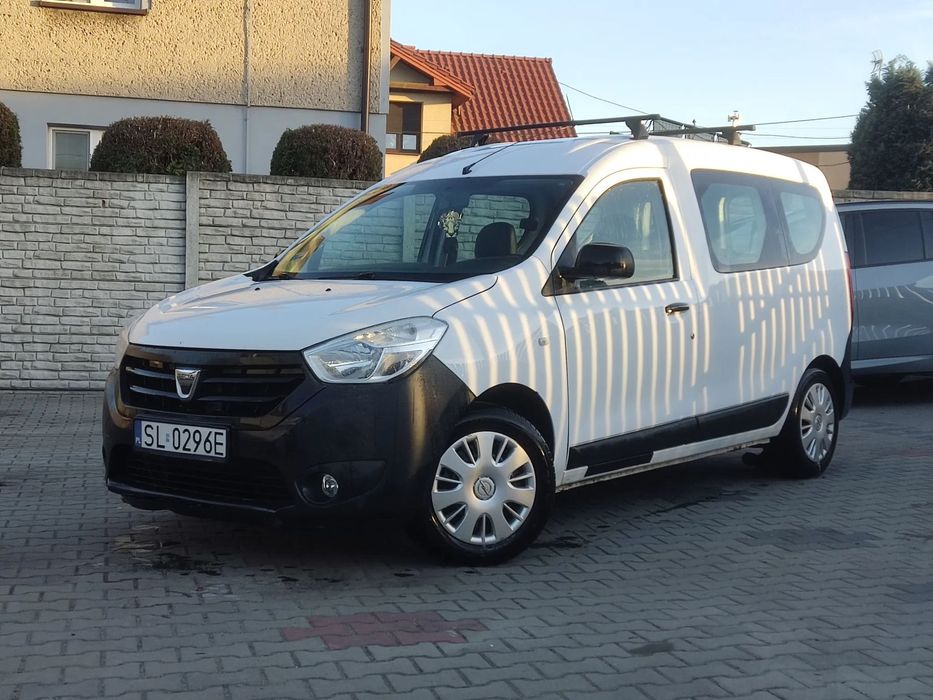 Dacia Dokker Faktura 23% 1.6 LPG BRC Bezwypadkowy Klima 1 Ręka Salon Polska