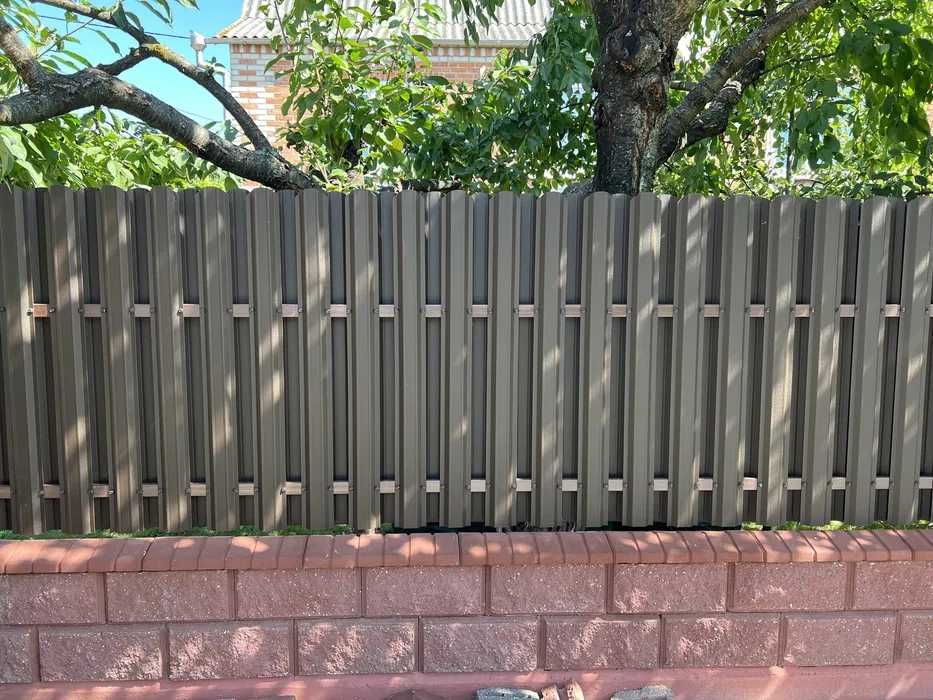 Безкоштовна доставка! Забор из штакетника