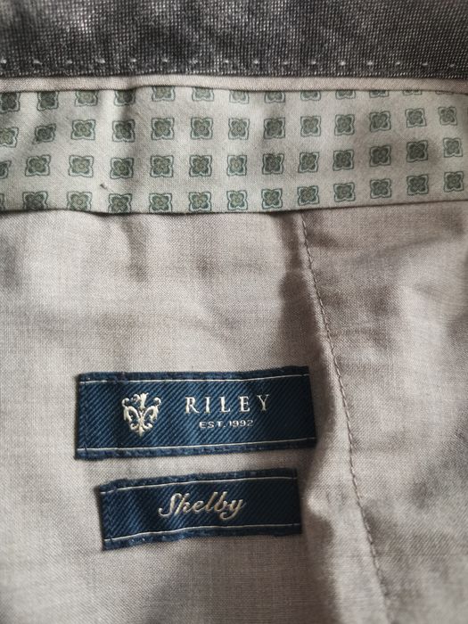 Bawełniane męskie spodnie chino Riley