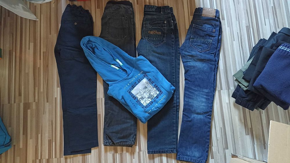 zestaw ubrań chłopięcych od 128 wzwyż