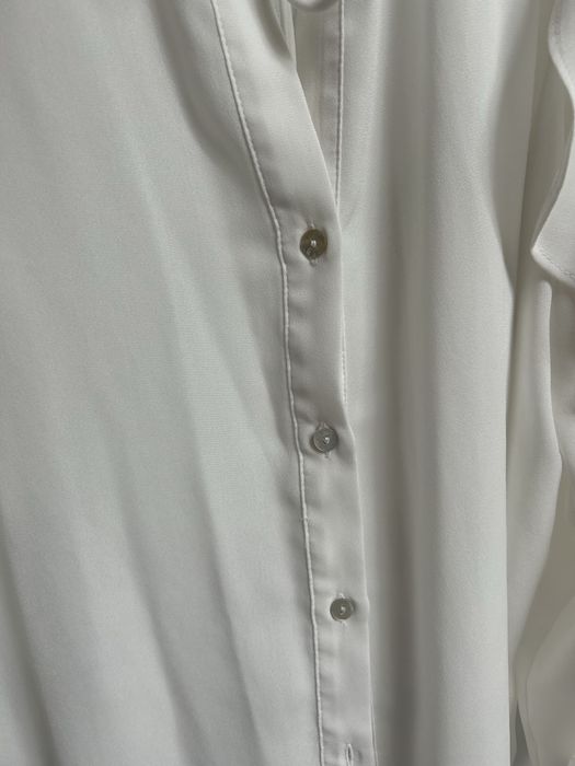 Bluzka biała koszula Zara L