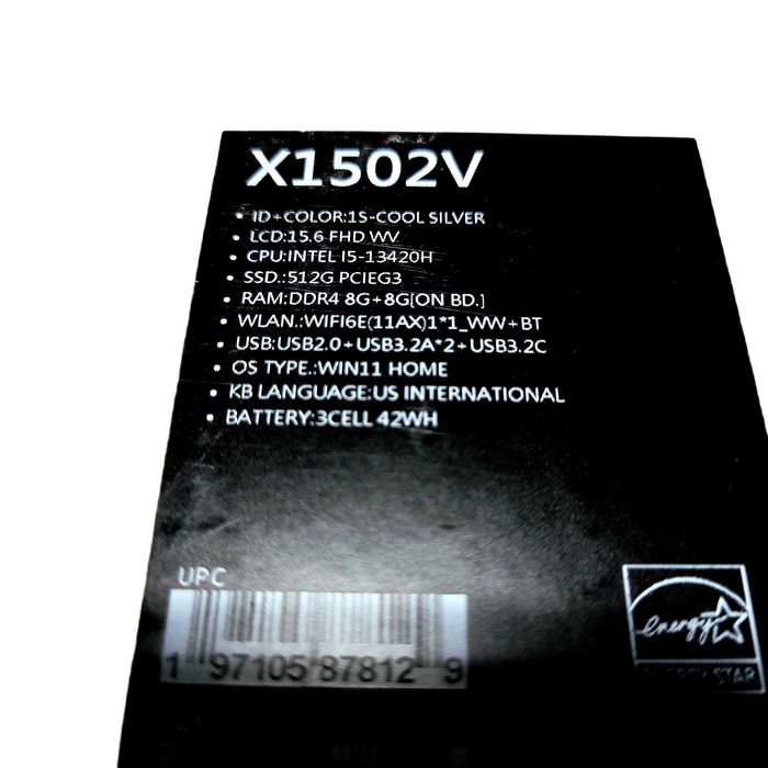 Laptop Asus Vivobook X1502V