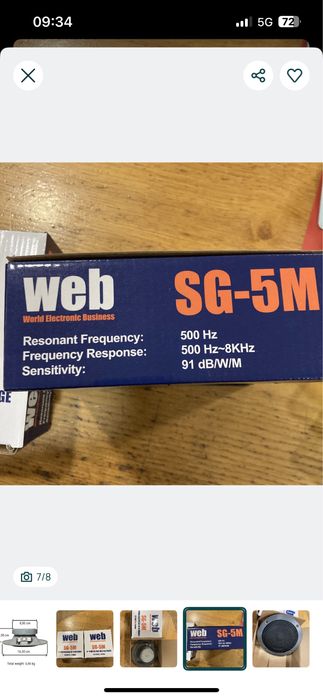 Colunas Web SH-5M 150 Watts - Novo