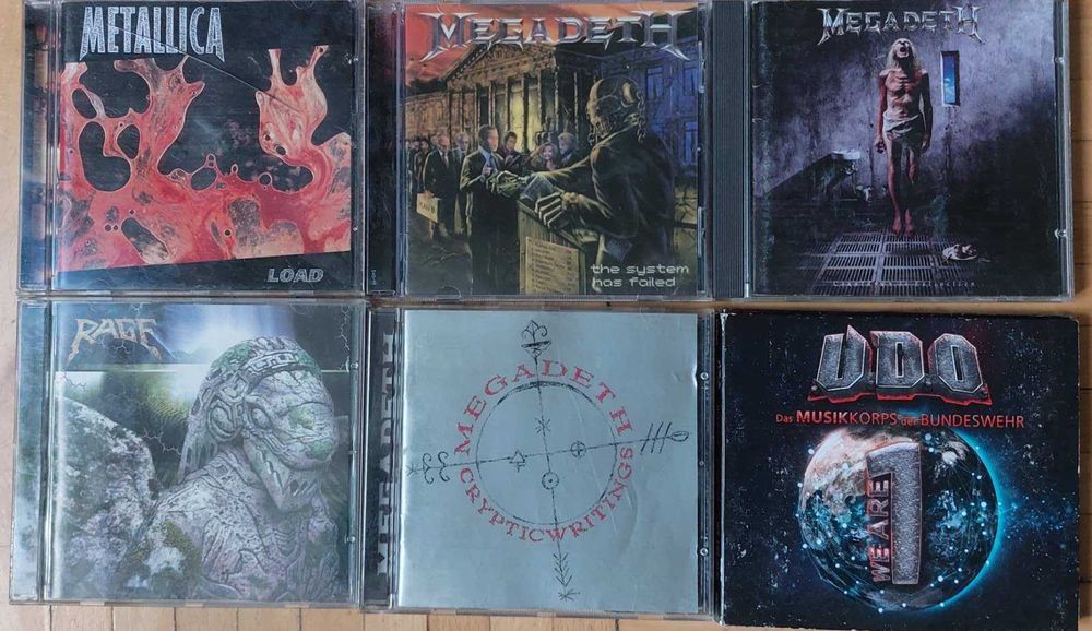 megadeth - купить CD, DVD диски - Цена на OLX.ua