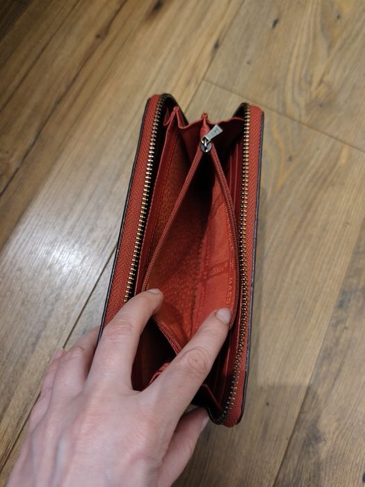 Portfel damski koperta skóra