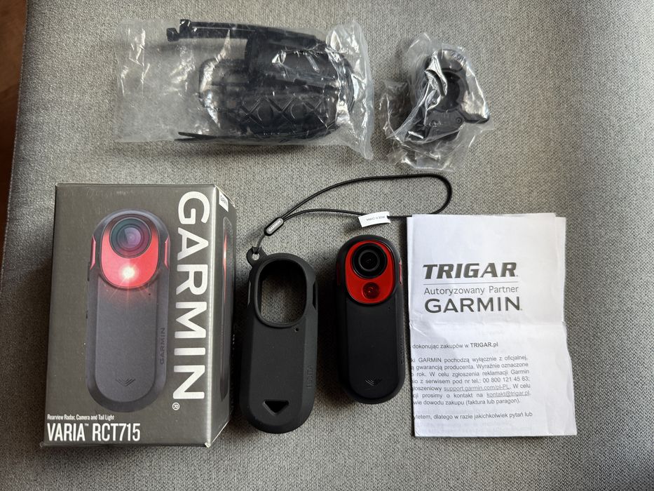 Garmin Varia  RCT715 Radar  wsteczny i tylne światło z kamerą