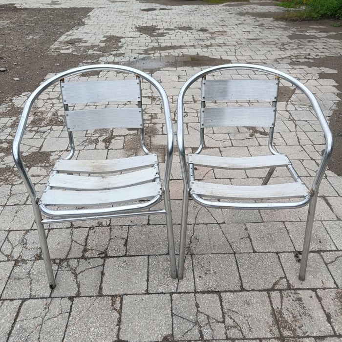 Стул садовый алюминиевый.